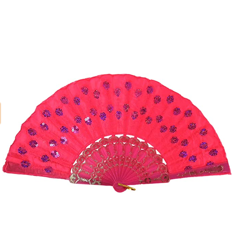 Girls Tea Party Dress Up Play Set For 2 with Sun Hats Gloves Hand Fans